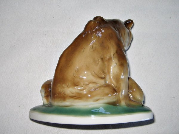 Gräfenthal Porzellanfigur "Bärenmutter mit Jungen"