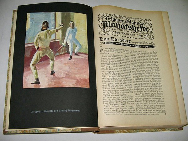 Velhagen & Klasings Monatshefte ~ gebundene Ausgaben 1929
