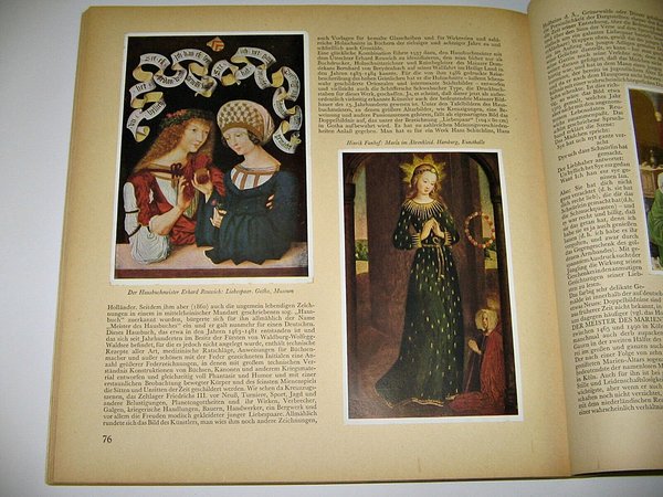 Sammelbilder-Album Die Malerei der Gotik und Frührenaissance
