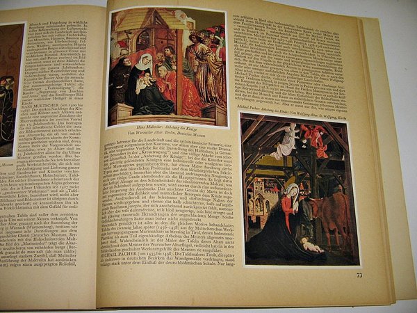 Sammelbilder-Album Die Malerei der Gotik und Frührenaissance
