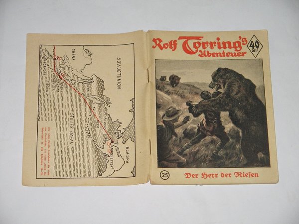 6x Rolf Torring's Abenteuer