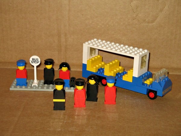LEGO 696 ~ Bus Station + OVP + Bauanleitung ~ 1976