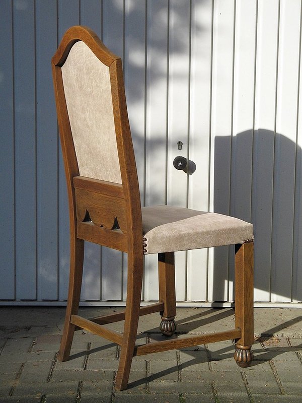 2 Stühle um 1925 ~ wohnfertig aufgearbeitet