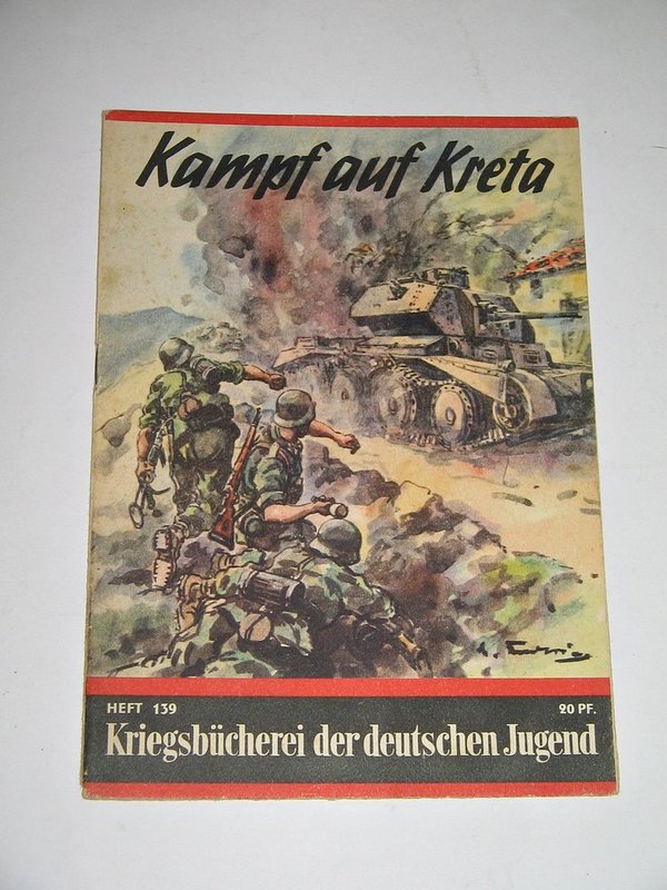 Ernst Erich Srassl - Kampf auf Kreta ~ um 1944