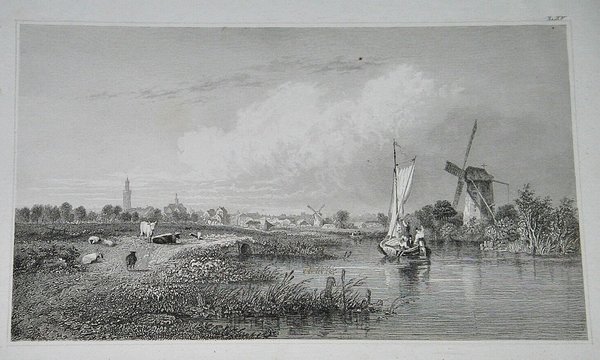 Stahlstich um 1850 ~ Haag
