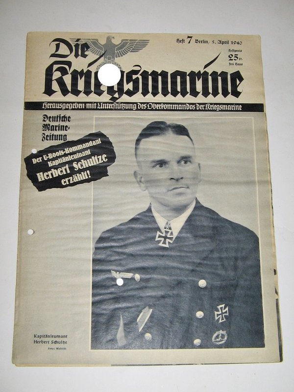 Die Kriegsmarine - Deutsche Marine Zeitung - Heft 7 vom 5. April 1940