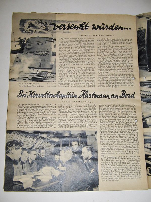 Die Kriegsmarine - Deutsche Marine Zeitung - Heft 8 vom 20. April 1940