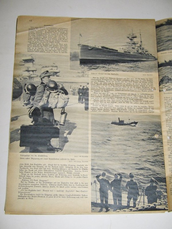 Die Kriegsmarine - Deutsche Marine Zeitung - Heft 9 vom 5. Mai 1940