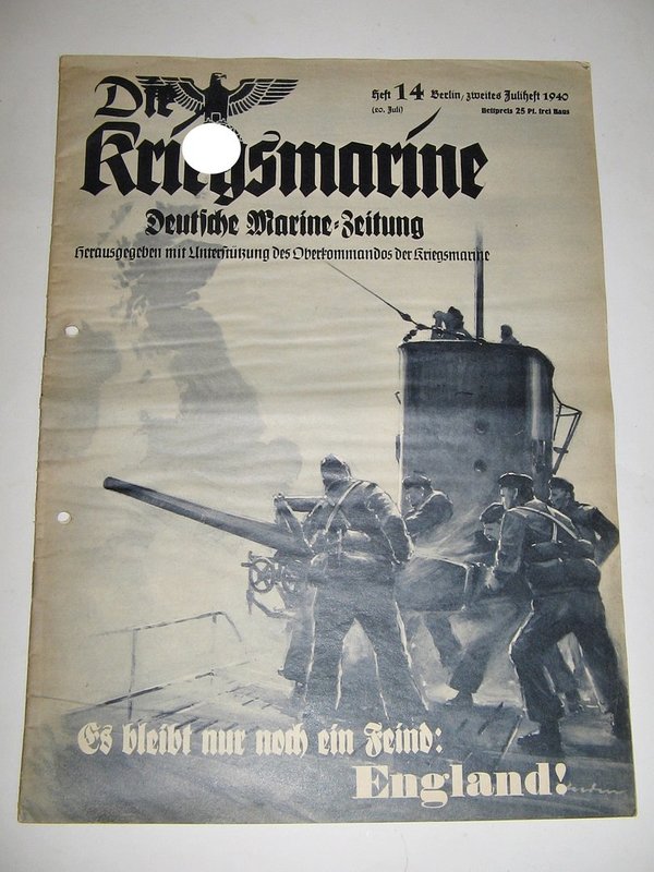 Die Kriegsmarine - Deutsche Marine Zeitung - Heft 14 vom 20. Juli 1940