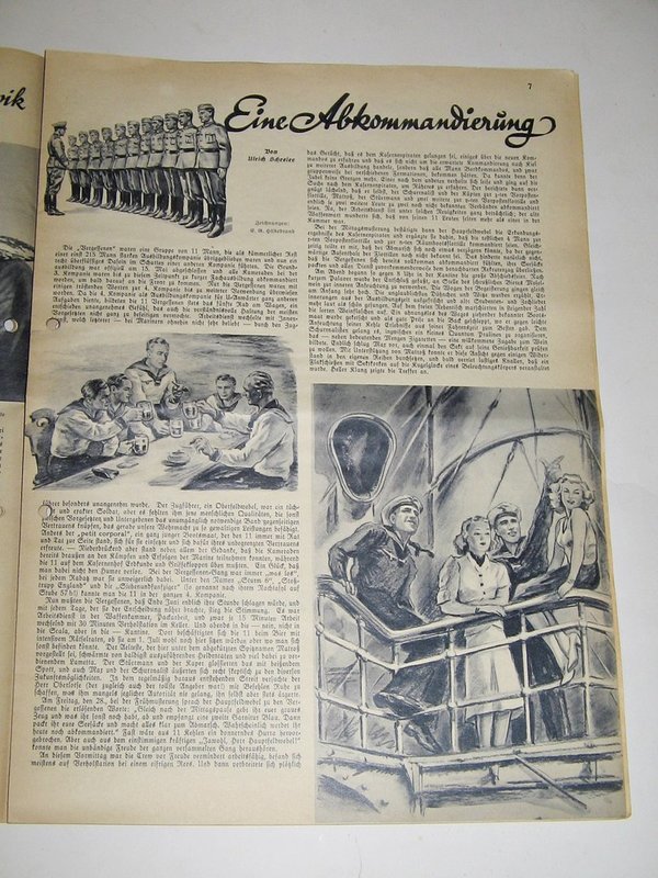 Die Kriegsmarine - Deutsche Marine Zeitung - Heft 16 vom 20. August 1940