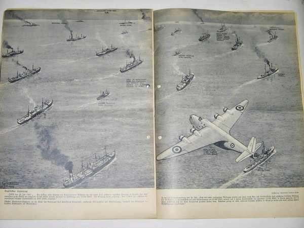Die Kriegsmarine - Deutsche Marine Zeitung - Heft 16 vom 20. August 1940