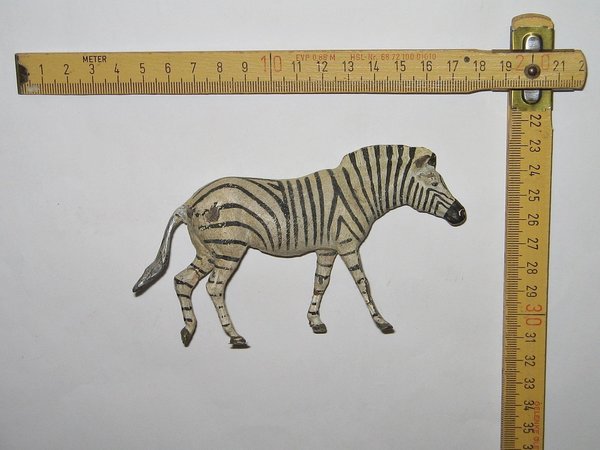 Zebra ~ Lineol Massefigur