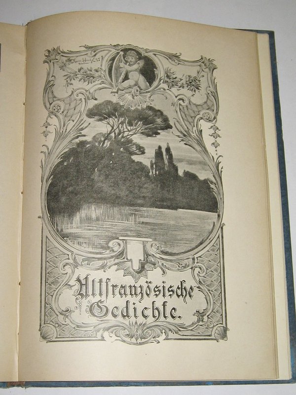 Ludwig Uhland's Gedichte ~ illustrierte Ausgabe um 1900