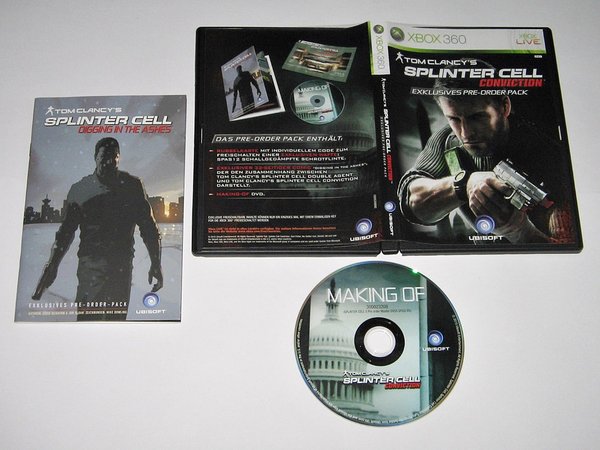 Splinter Cell Conviction Limitierte Collector's Edition + Pre-Order Bonus