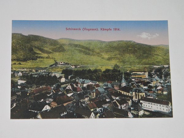 Ansichtskarte Schirmeck / Vogesen - Panorama ~ um 1916 ~ Elsass
