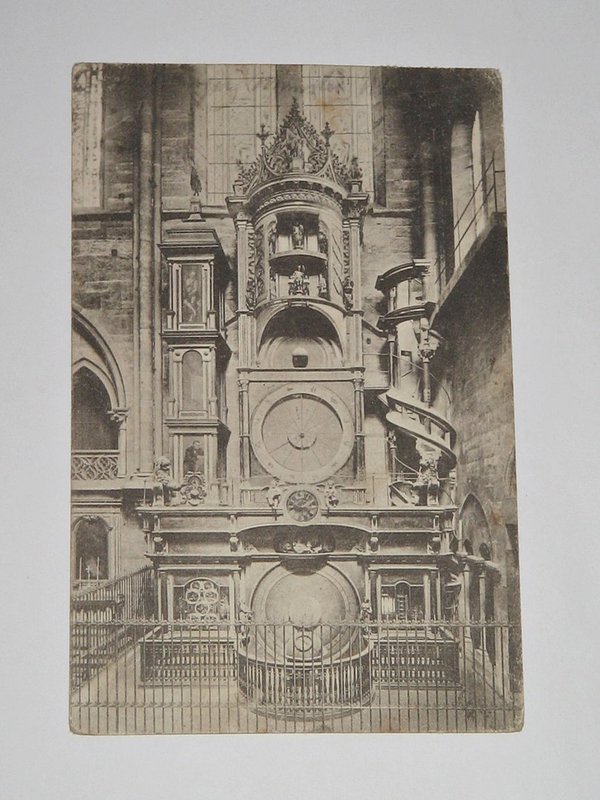 Ansichtskarte Strassburg - Astronomische Uhr ~ 1909