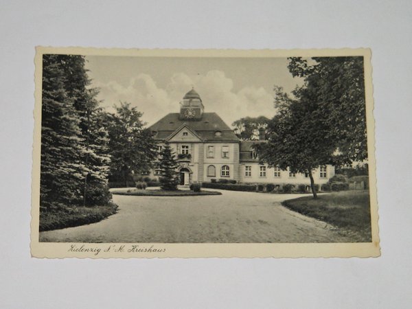 Ansichtskarte Zielenzig / Neumark ~ Kreishaus ~ um 1935 ~ Brandenburg