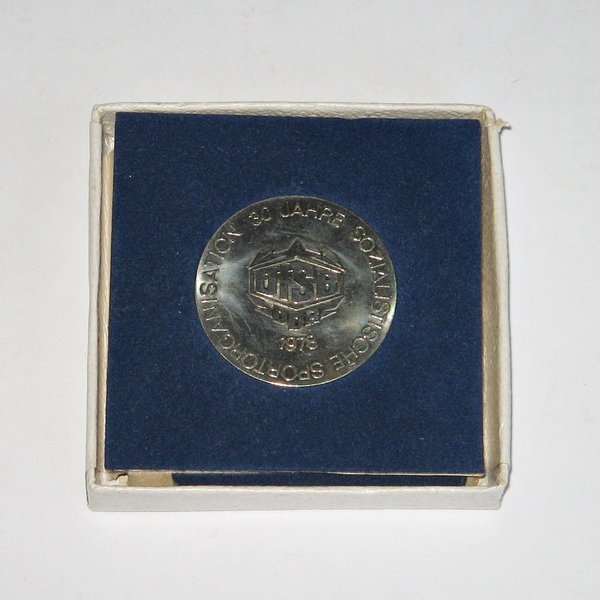 DDR-Medaille "30 Jahre DTSB" von 1978
