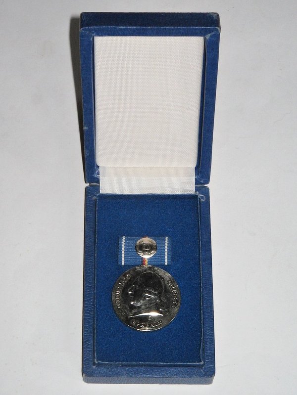 Lessing-Medaille in Silber ~ DDR