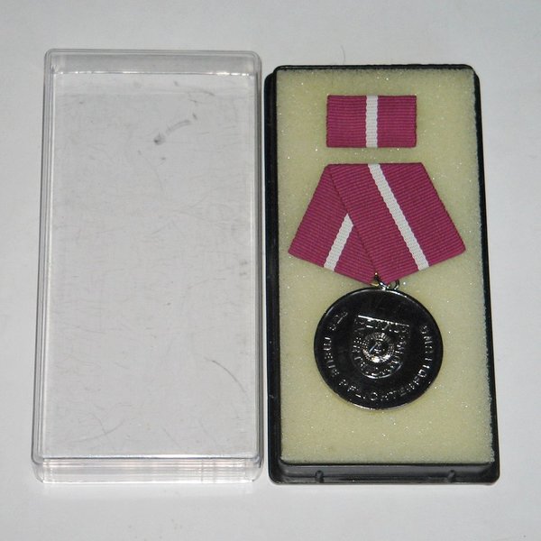 Medaille für treue Pflichterfüllung in der Zivilverteidigung der DDR in Silber