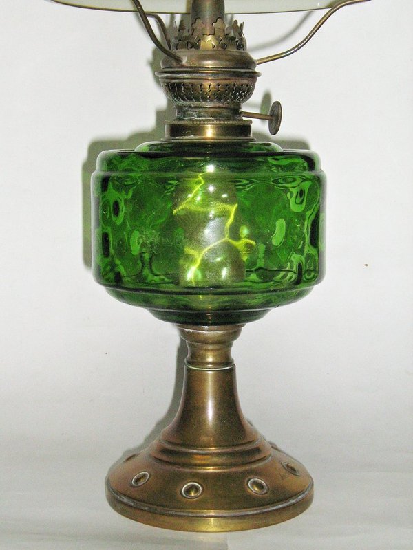 Petroleum-Lampe um 1880