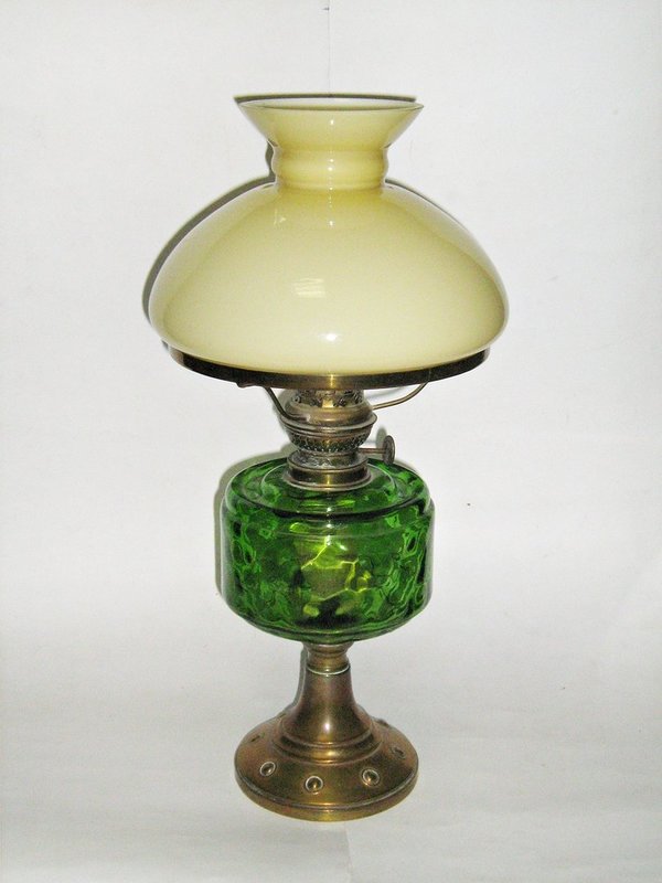 Petroleum-Lampe um 1880