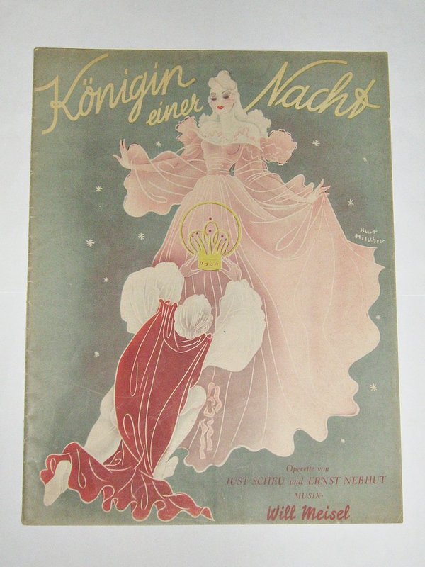 Königin einer Nacht ~ Operette von Will Meisel ~ Notenheft 1943