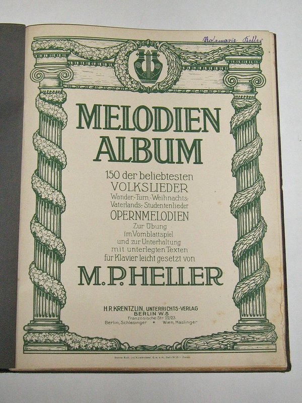 M.P. Heller - Goldenes Melodien Album ~ 150 Volkslieder
