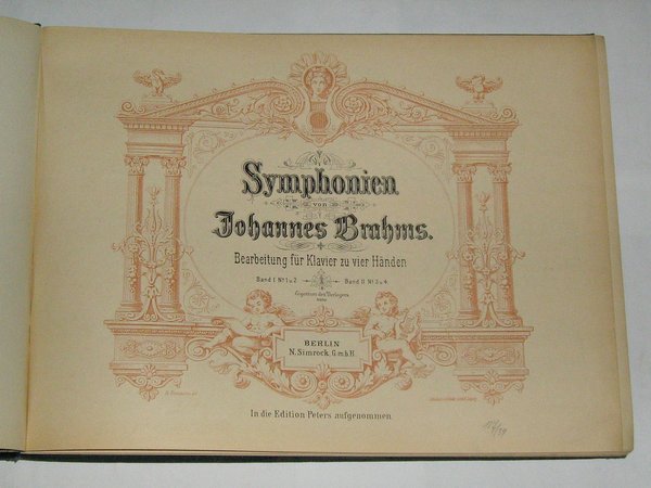 Brahms Symphonien - Band 1+2