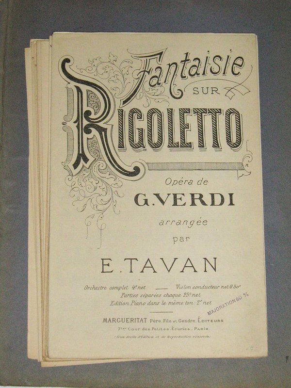 Fantasie ~ Musik aus der Oper Rigoletto von G. Verdi