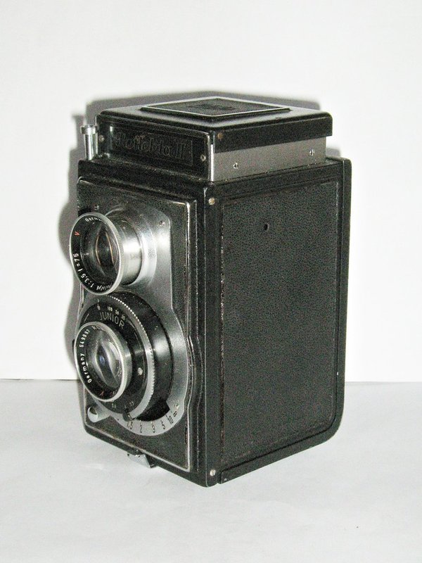 Welta Reflekta II mit ROW Objektiven 1:3,5 f=75 plus Tasche ~ um 1950