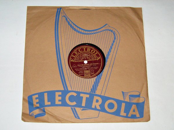 Schellackplatte Electrola um 1930 ~ Zöbisch + Ludwig ~ Kleine Liebesgeschichte