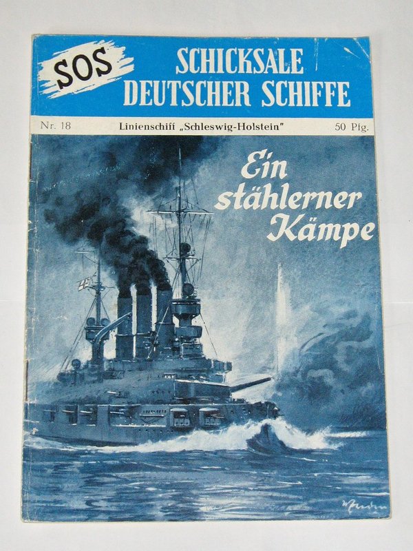 12 Hefte SOS Schicksale deutscher Schiffe im Schuber