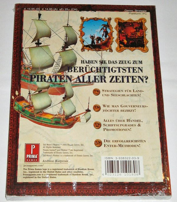 Lösungsbuch Sid Meier's Pirates!