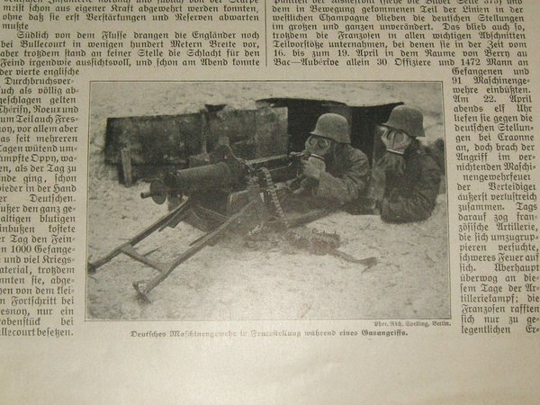 Illustrierte Geschichte des Weltkrieges 1914/17 Band VI