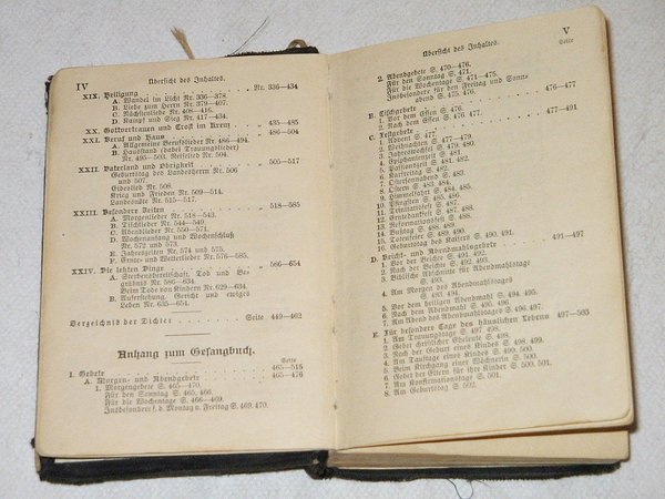 Evangelisches Gesangbuch ~ Provinz Brandenburg 1916
