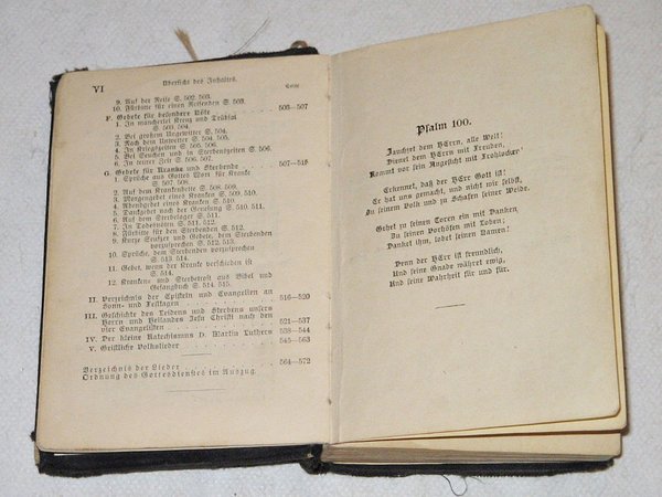 Evangelisches Gesangbuch ~ Provinz Brandenburg 1916