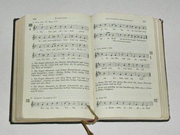 Gebet- und Gesangbuch für das Bistum Berlin ~ DDR 1963