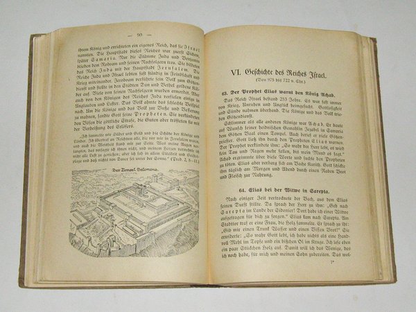 Katholische Schulbibel ~ um 1920