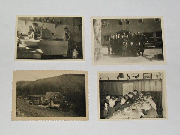 12 Fotos vom HJ-Führerzeltlager 1938 in Tirol und eine Drucksache