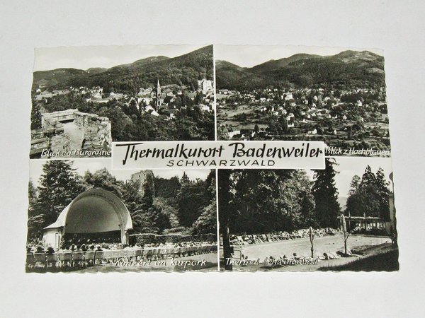 Ansichtskarte Badenweiler (Schwarzwald) ~ um 1950