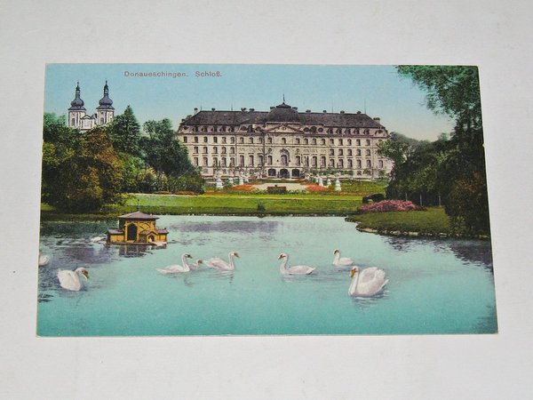 Ansichtskarte Donaueschingen - Schloß ~ um 1910
