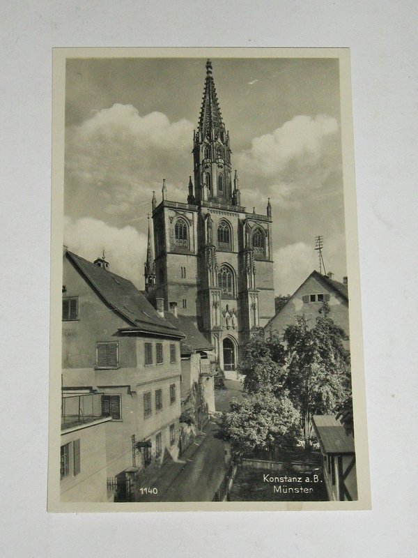 Ansichtskarte Konstanz a. B. - Münster ~ um 1940