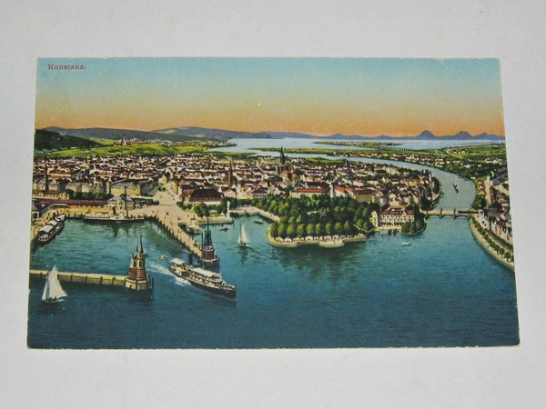 Ansichtskarte Konstanz - Panorama ~ um 1910