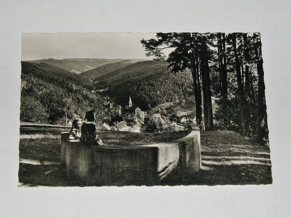 Ansichtskarte Lauterbach bei Schramberg (Schwarzwald) ~ um 1955