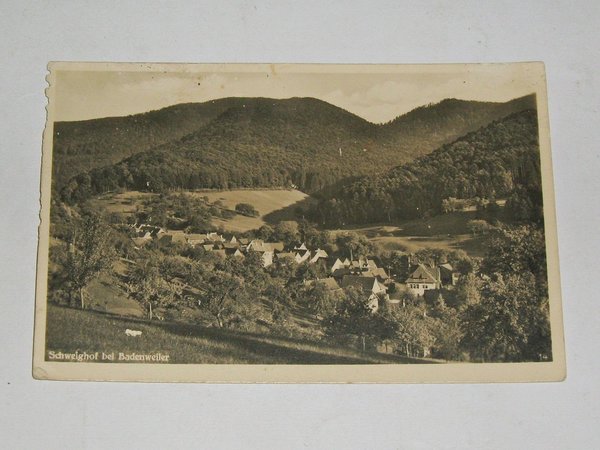 Ansichtskarte Schweighof b. Badenweiler ~ um 1940