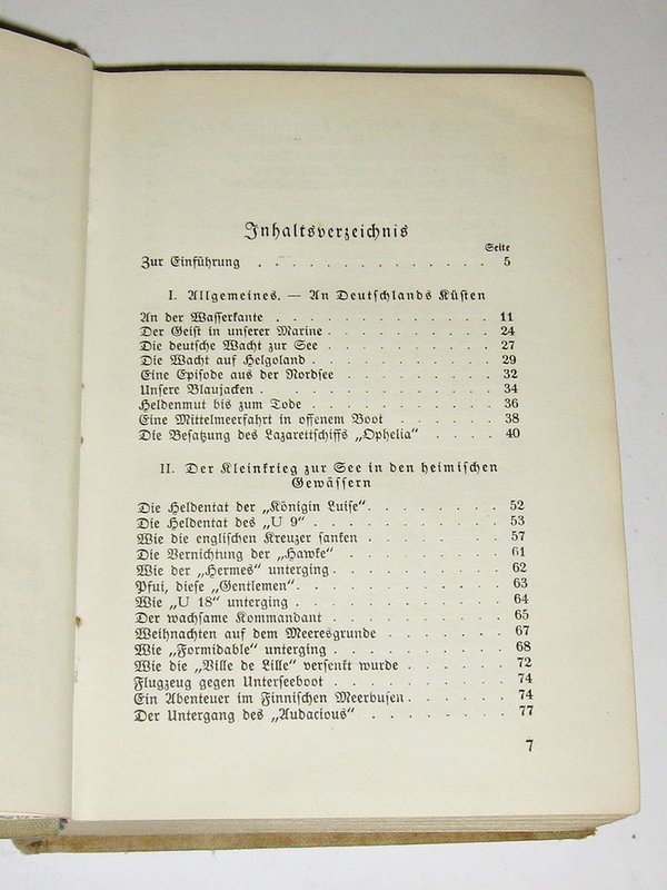 Hermann Kirchhoff - Der Seekrieg 1914/15