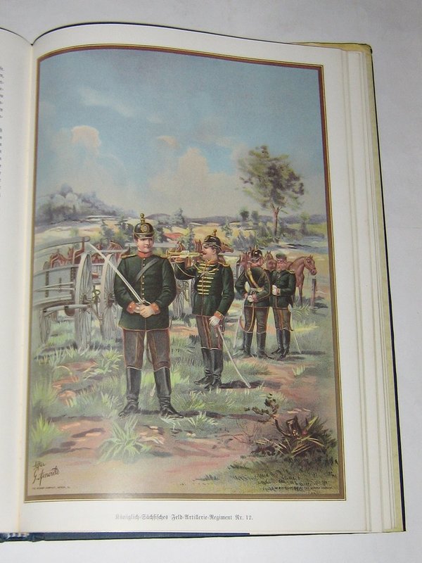 Gustav A Sigel - Deutschlands Heer und Flotte ~ Reprint einer Ausgabe von 1900