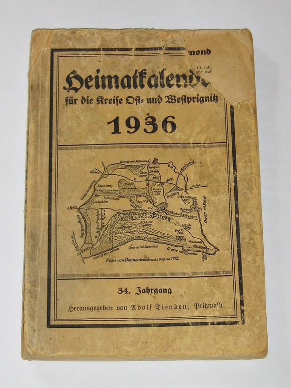 Heimatkalender für die Kreise Ost- und Westprignitz 1936