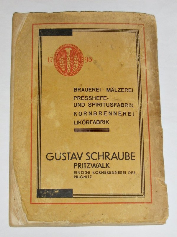 Heimatkalender für die Kreise Ost- und Westprignitz 1936